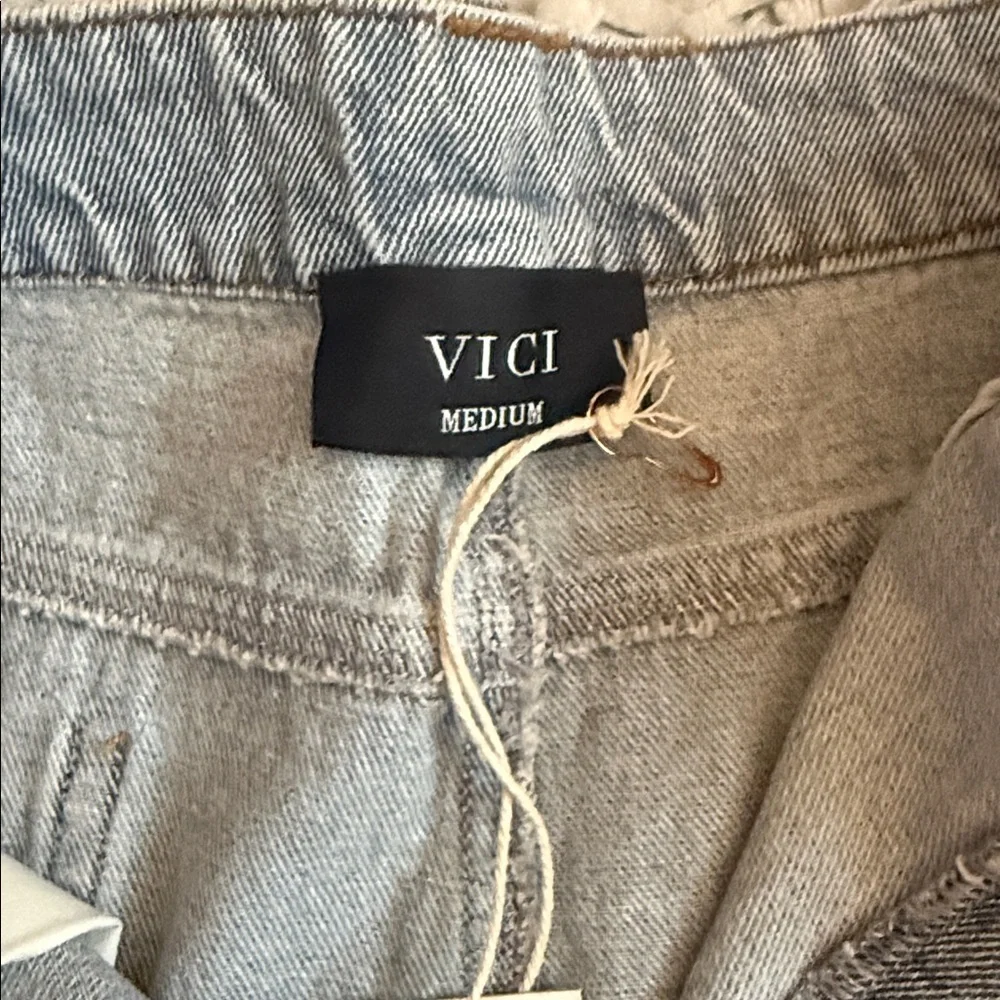 Light Blue Denim Women's Shorts